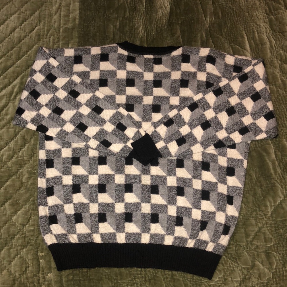 Bachrach vintage 100% alpaca sweater
